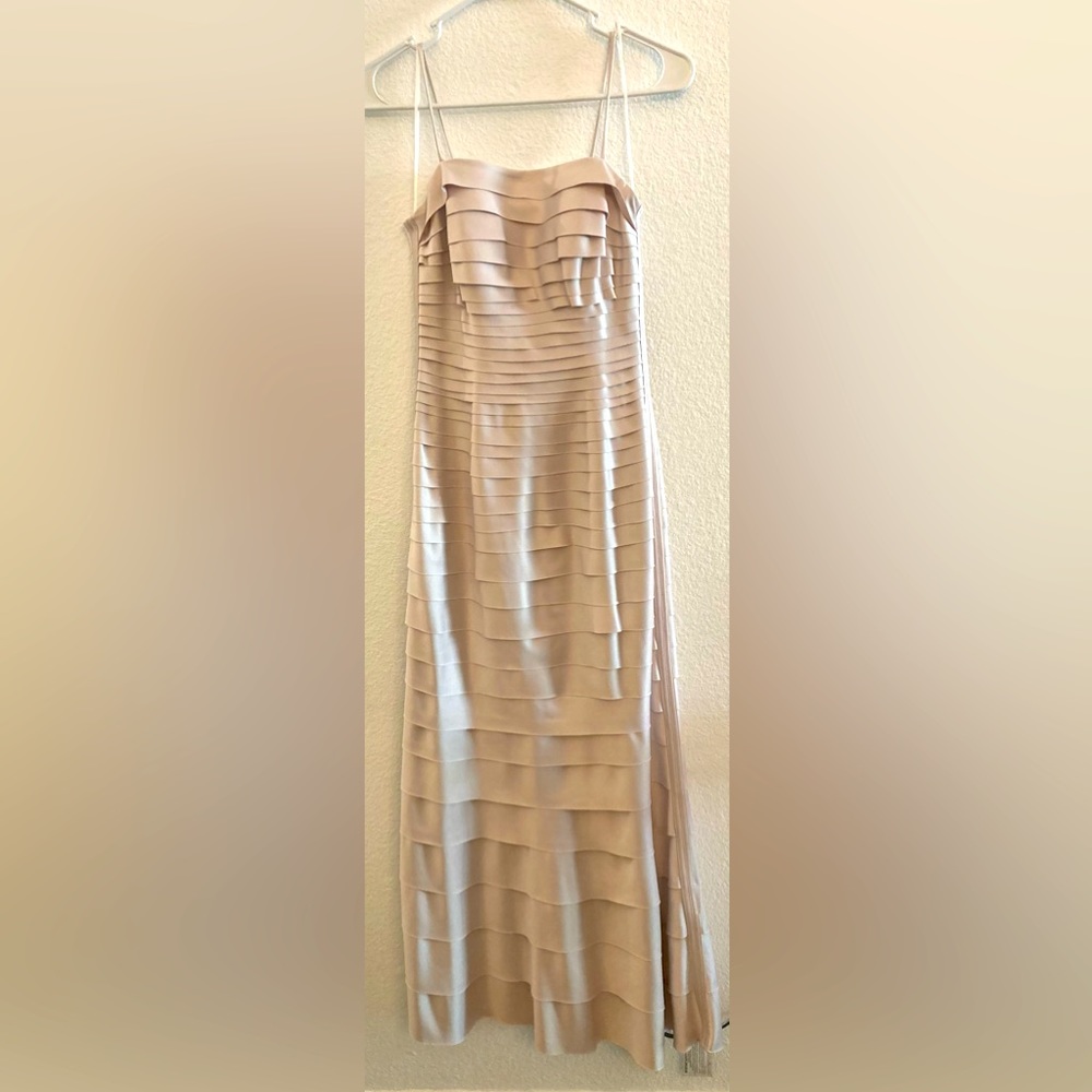 Js Collections Tiered Long Formal Gown - image 1